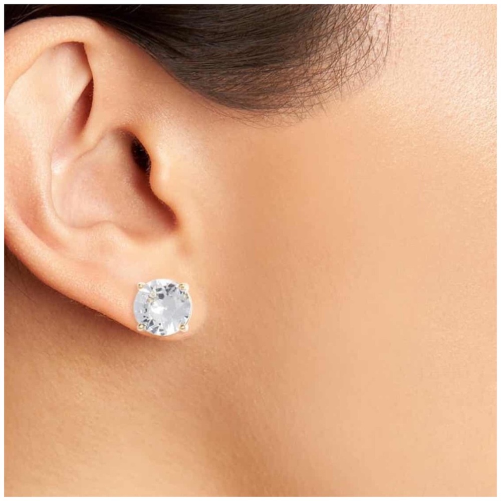 NWT Kate Spade Mismatched Faceted Stud Earrings - Picture 3 of 7